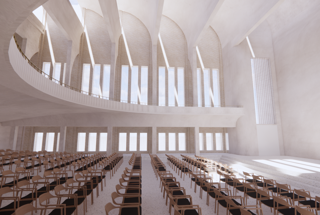 Filadelfiakirken - konkurranseforslag