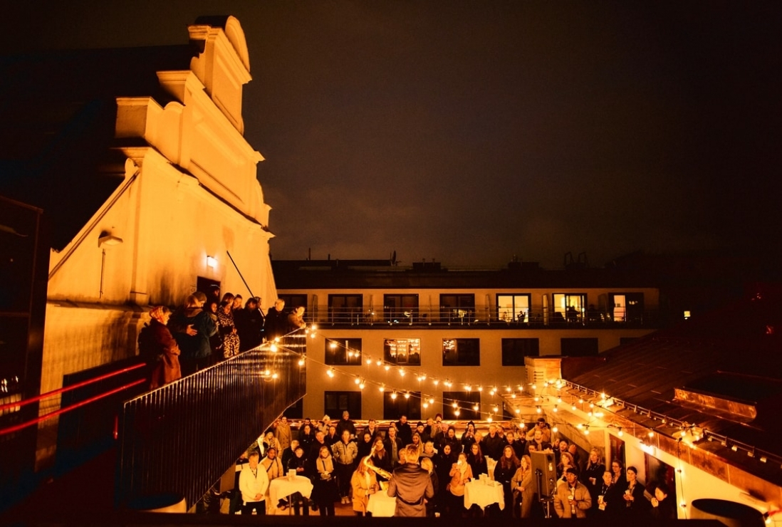 Sentralen - Takterrasse, Kronesalen og studio